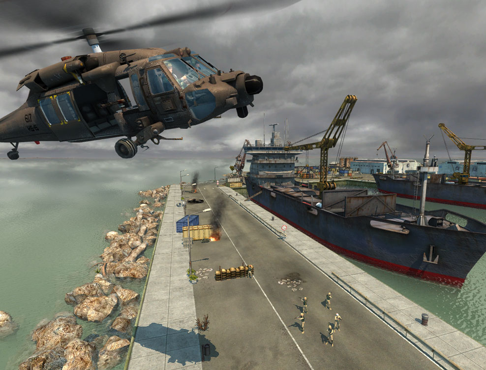 Скриншот из игры Joint Task Force - 74