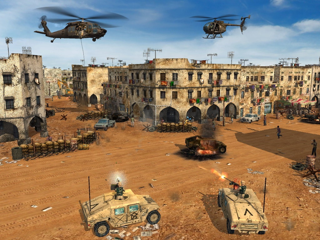 Скриншот из игры Joint Task Force - 104