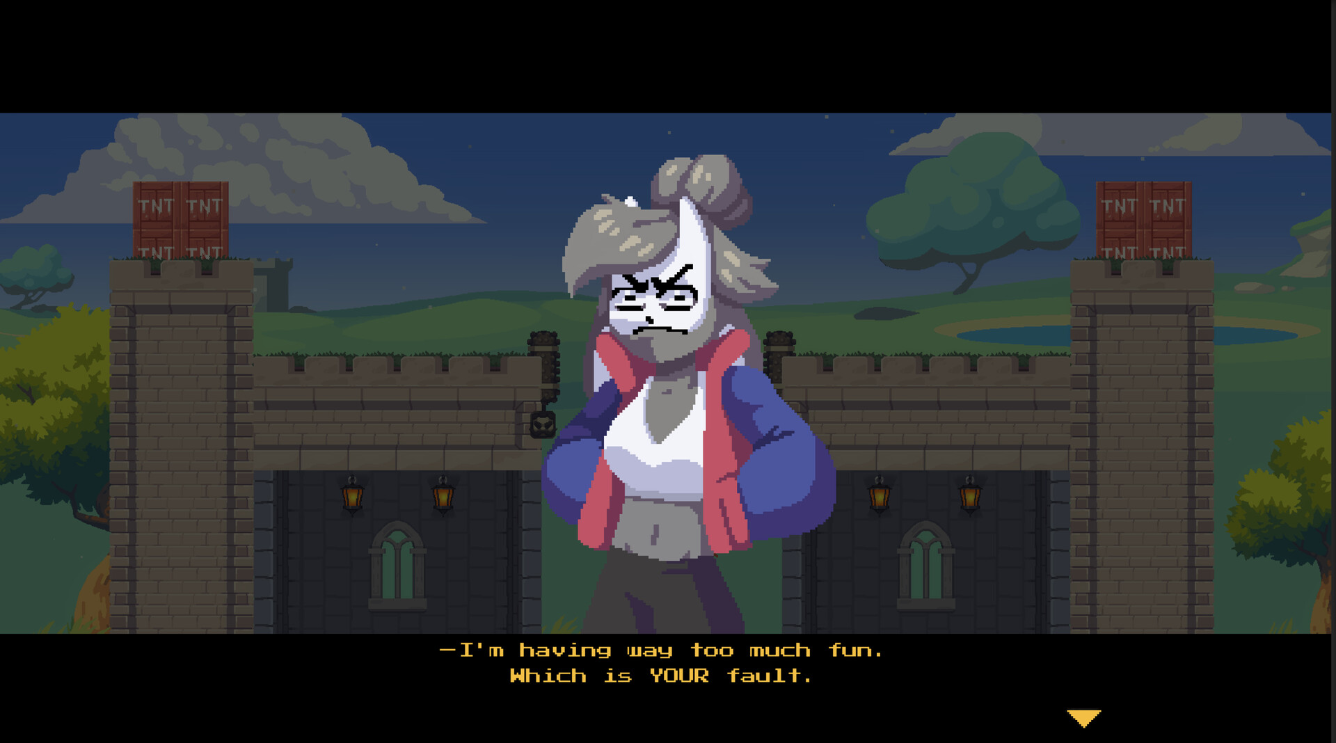 Скриншот из игры PEPPERED - 12