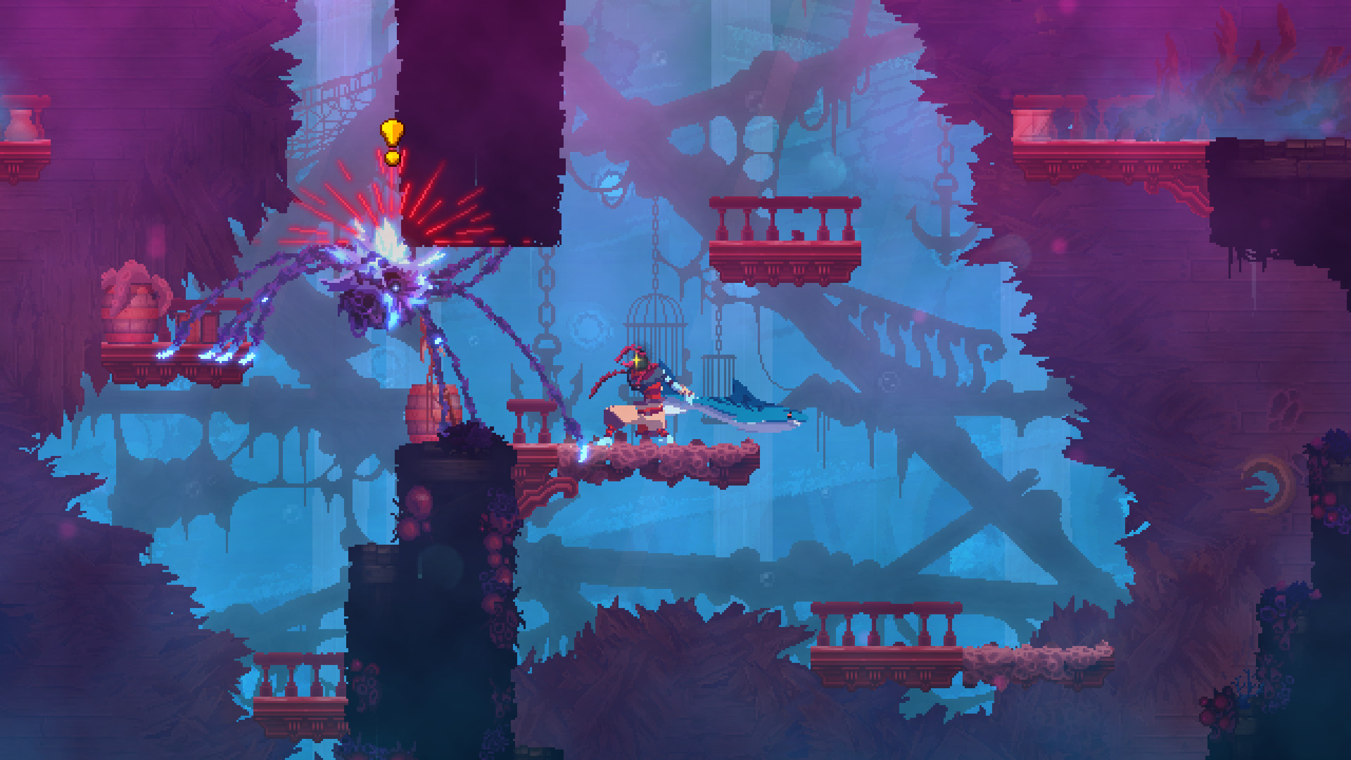 Скриншот из игры Dead Cells: The Queen and the Sea - 2