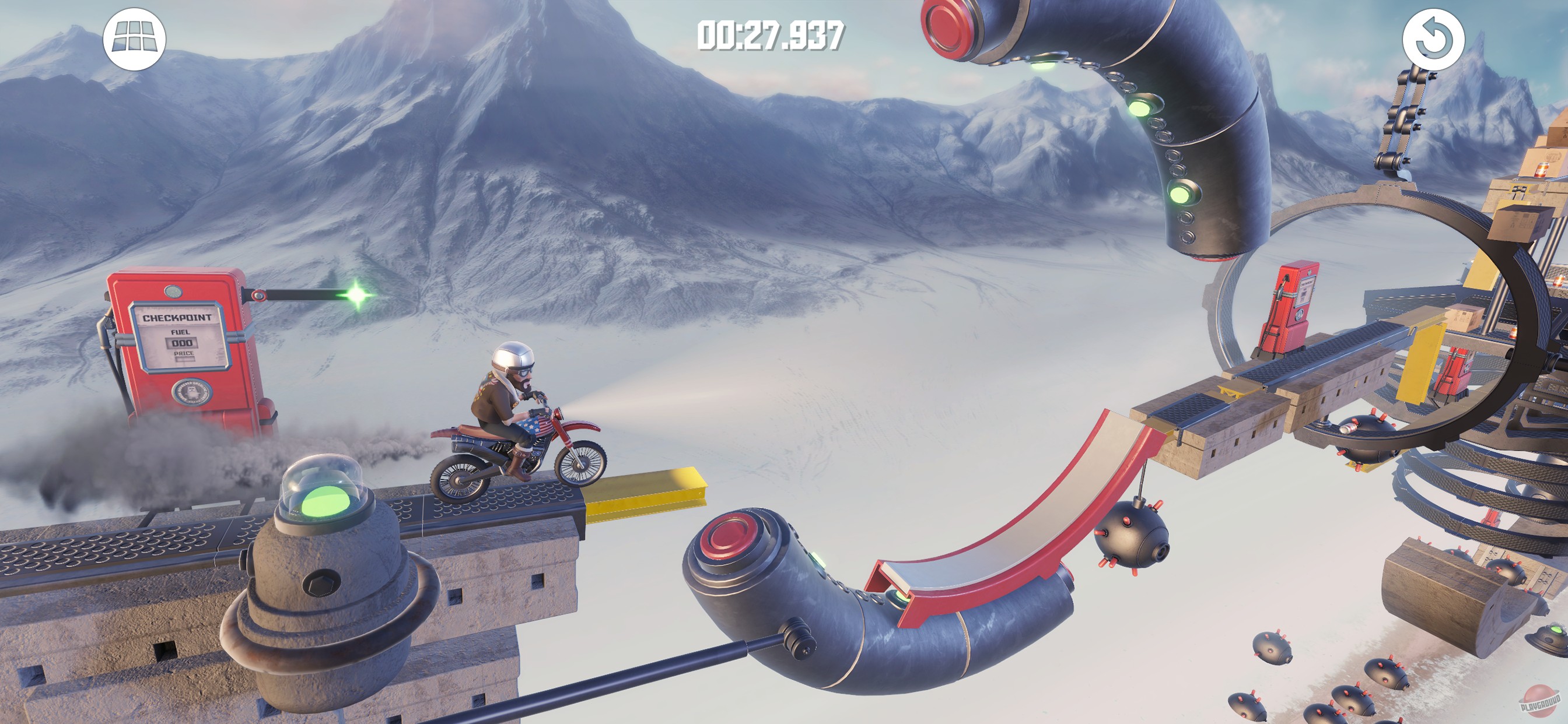 Скриншот из игры Bike Baron 2 - 2