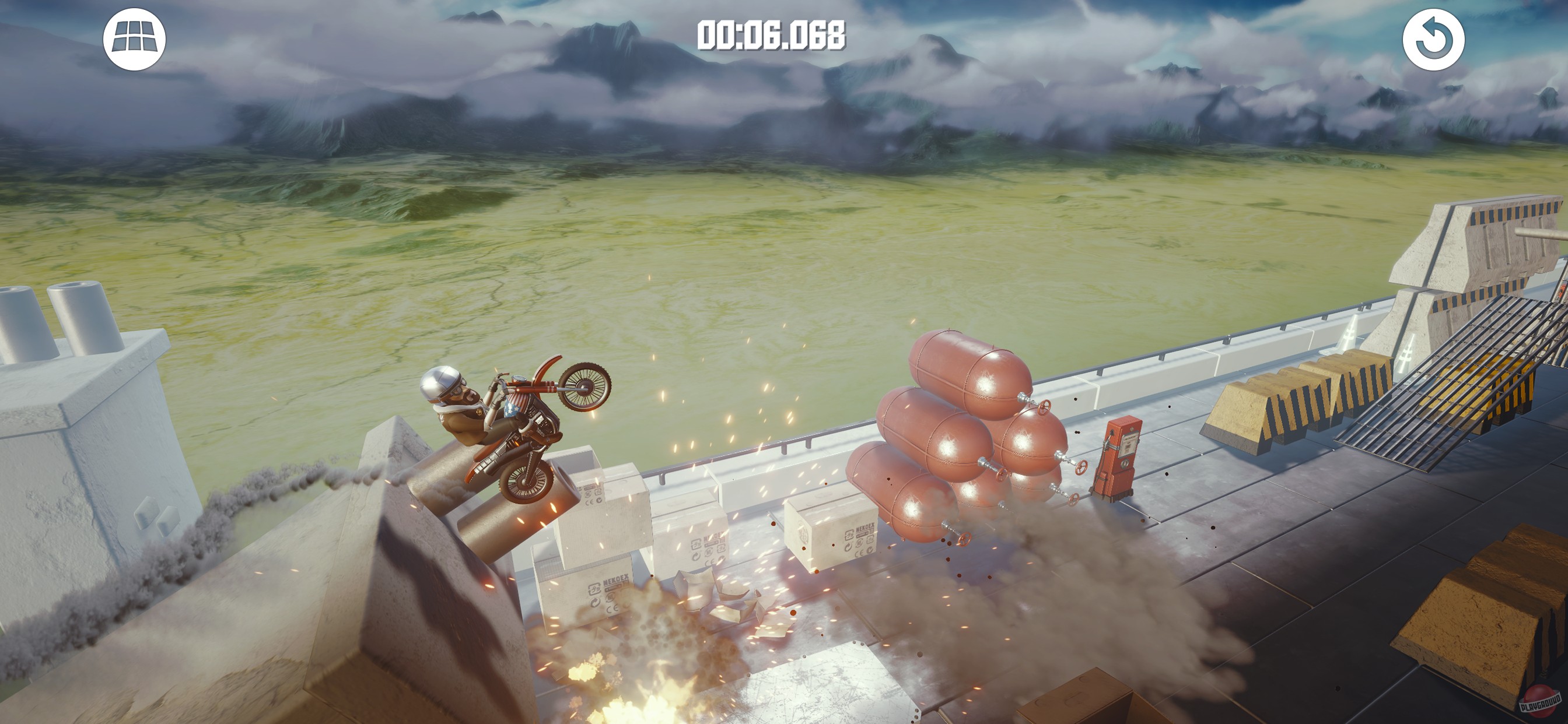 Скриншот из игры Bike Baron 2 - 4