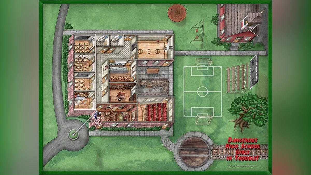 Скриншот из игры Dangerous High School Girls in Trouble! - 7