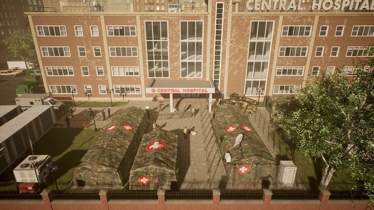 Скриншот из игры ER Pandemic Simulator - 20