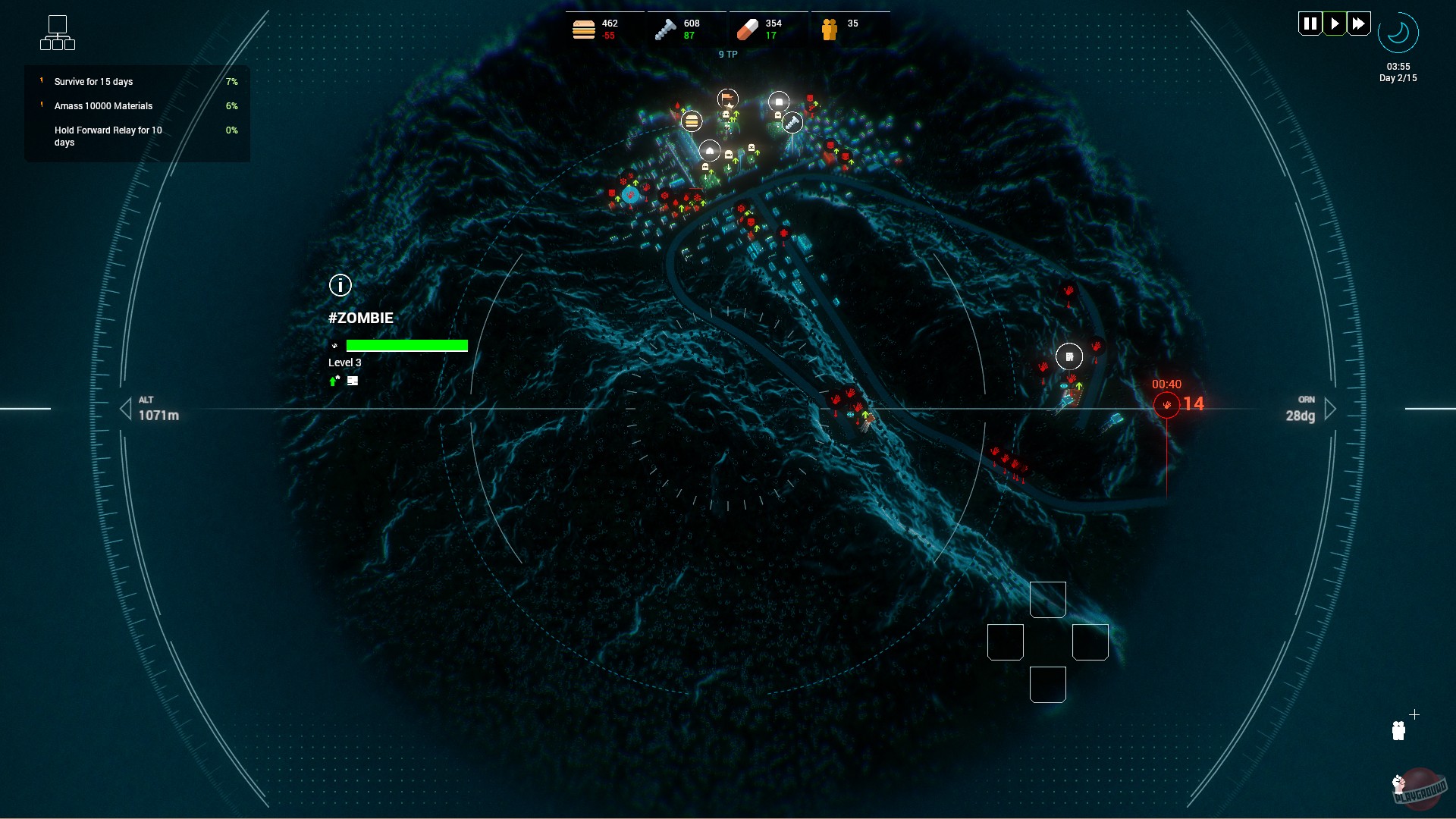 Скриншот из игры Zombie City Defense 2 - 41