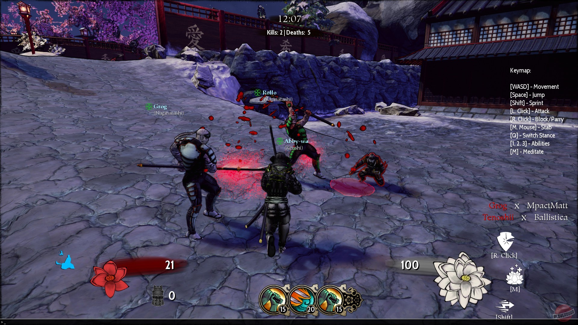 Скриншот из игры Hanako: Honor & Blade - 18