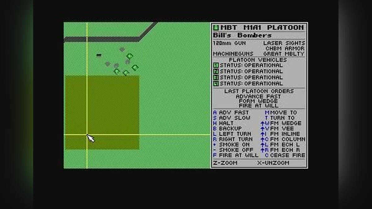 Скриншот из игры M1 Tank Platoon - 17