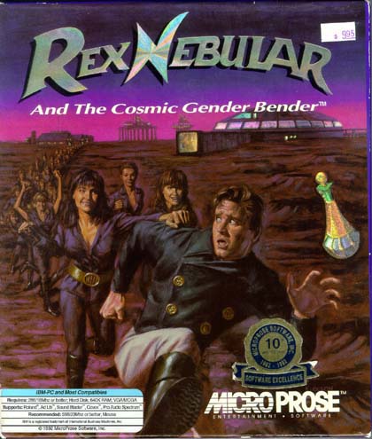 Обложка игры Rex Nebular and the Cosmic Gender-Bender