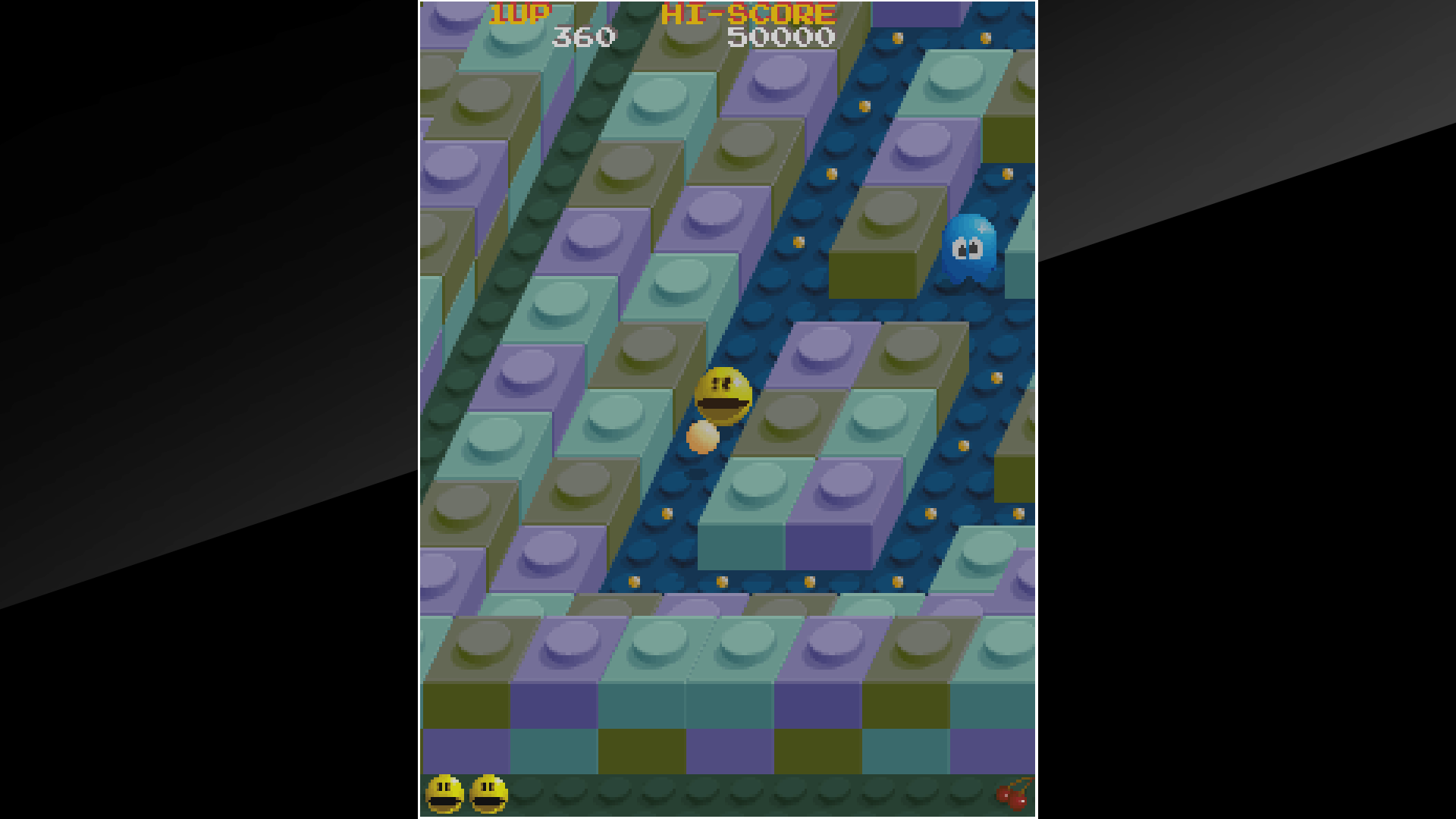 Скриншот из игры Pac-Mania - 7