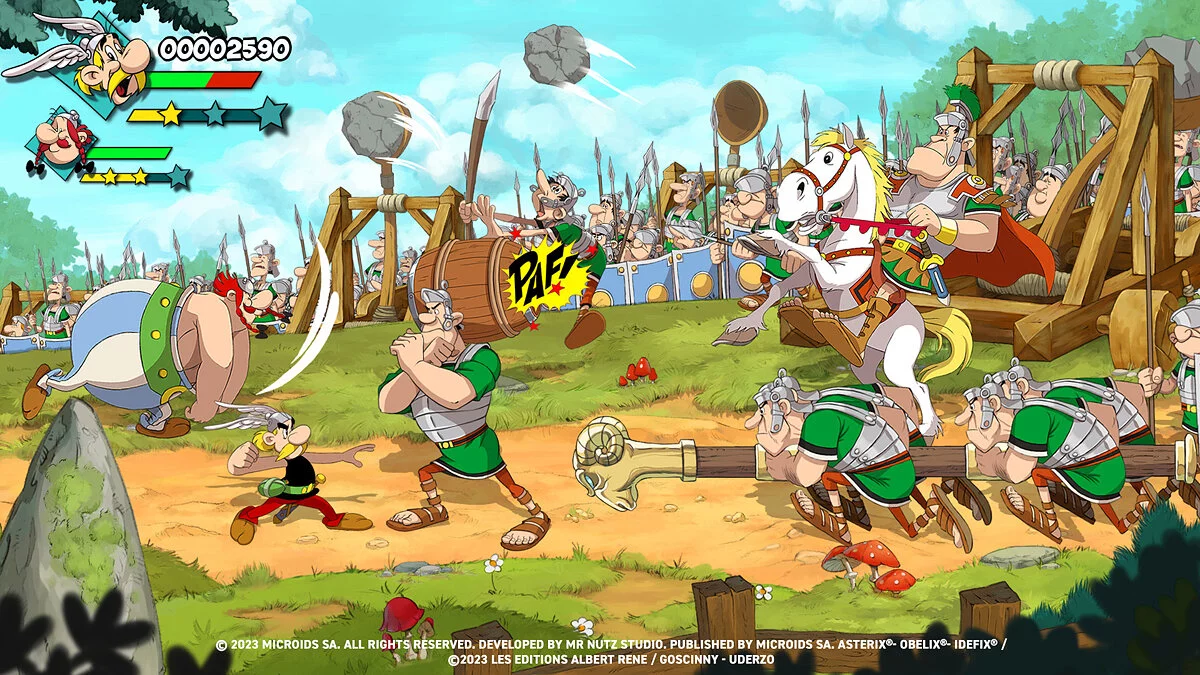 Скриншот из игры Asterix & Obelix: Slap them All! 2 - 19