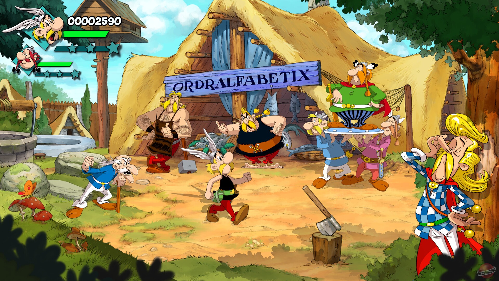 Скриншот из игры Asterix & Obelix: Slap them All! 2 - 5