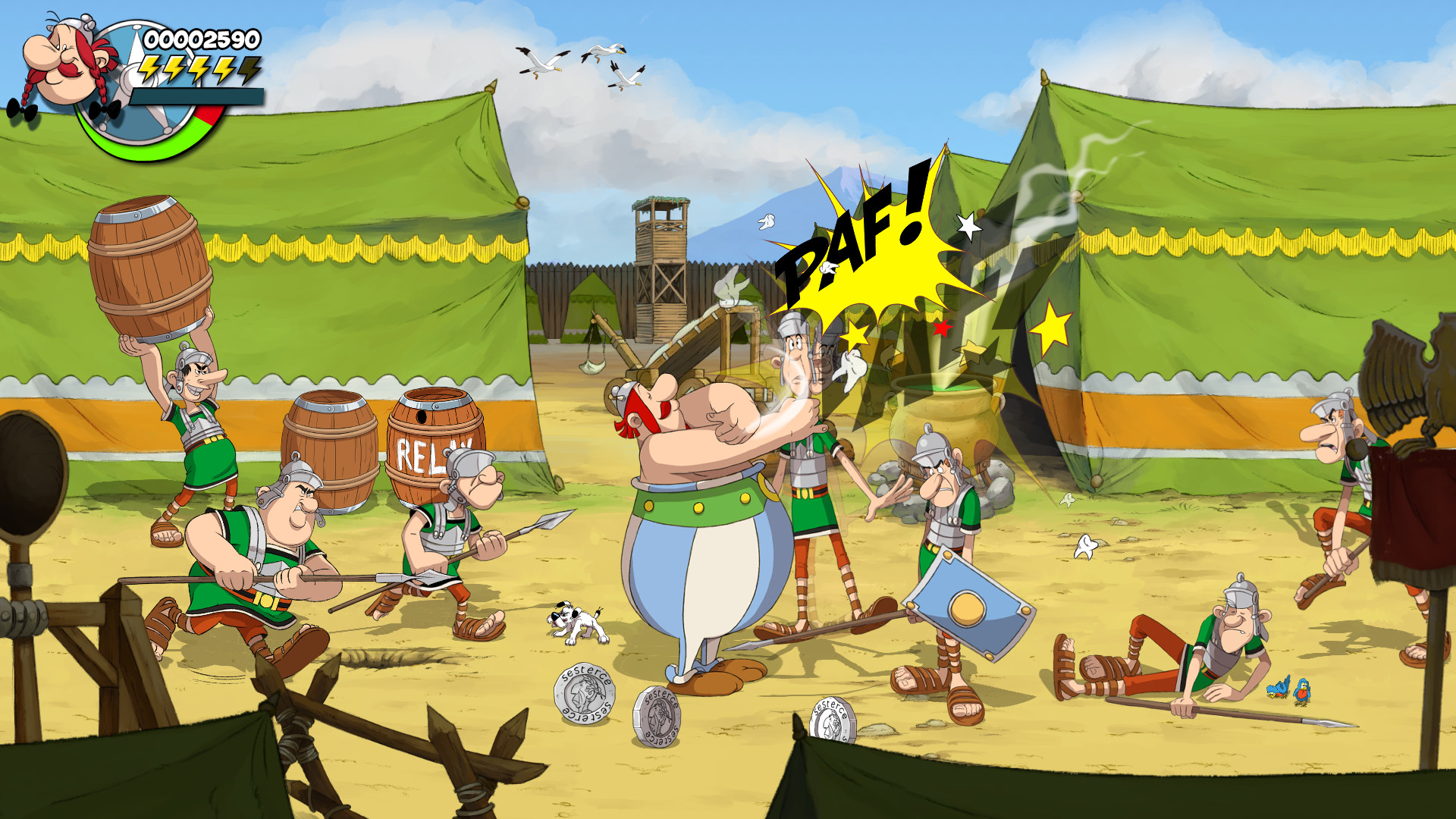 Скриншот из игры Asterix & Obelix: Slap them All! - 3
