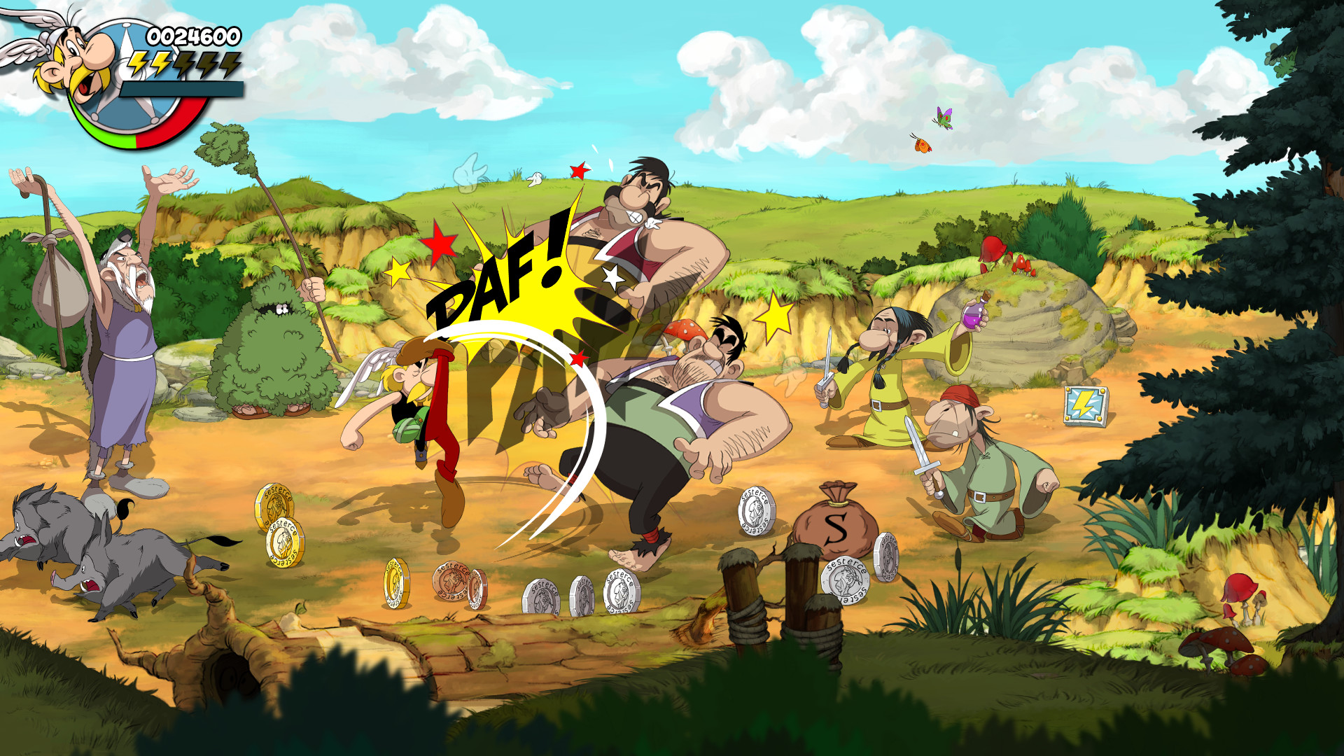 Скриншот из игры Asterix & Obelix: Slap them All! - 4