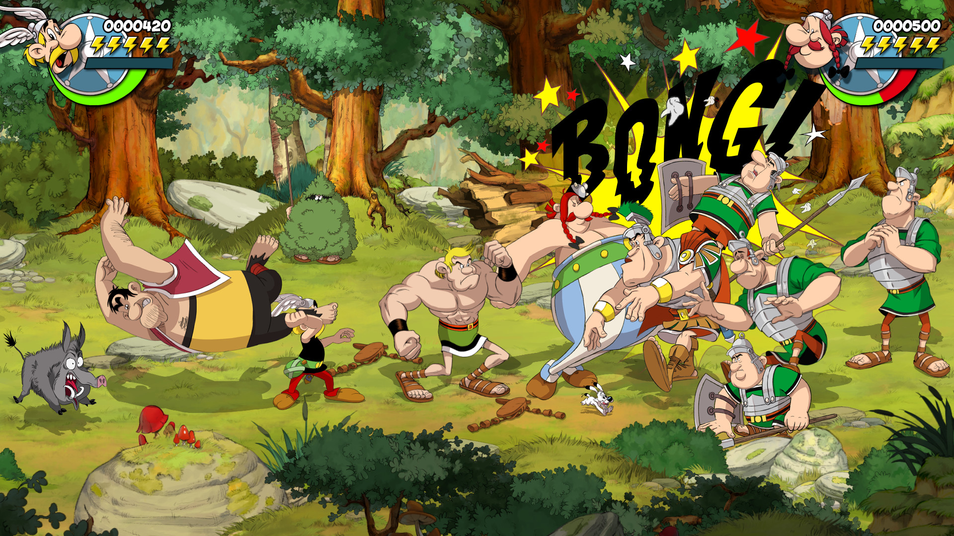 Скриншот из игры Asterix & Obelix: Slap them All! - 5