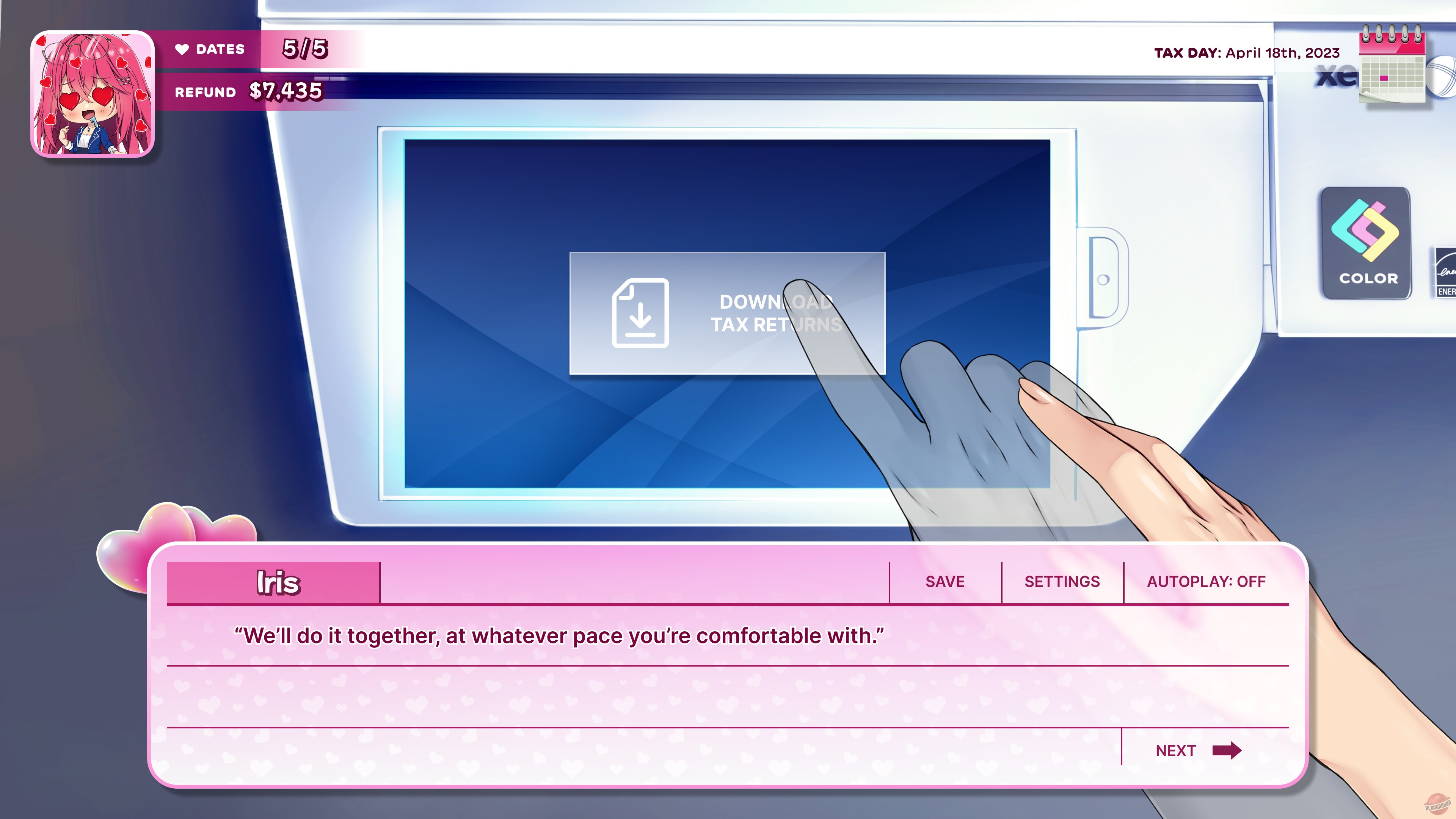 Скриншот из игры Tax Heaven 3000 - 1