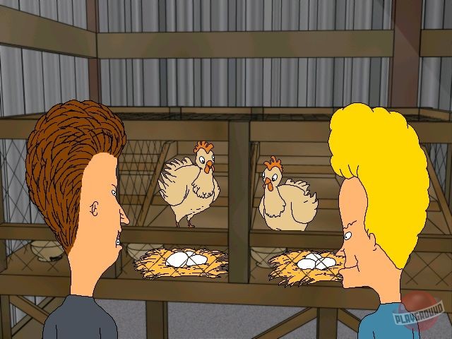 Скриншот из игры Beavis and Butt-Head Do U - 7