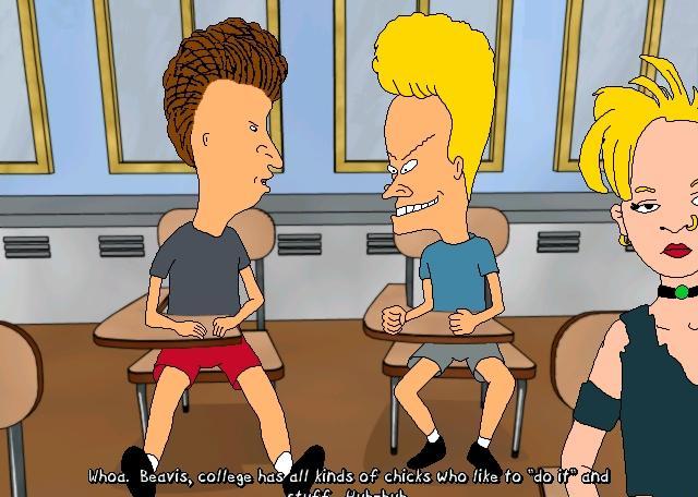 Скриншот из игры Beavis and Butt-Head Do U - 3