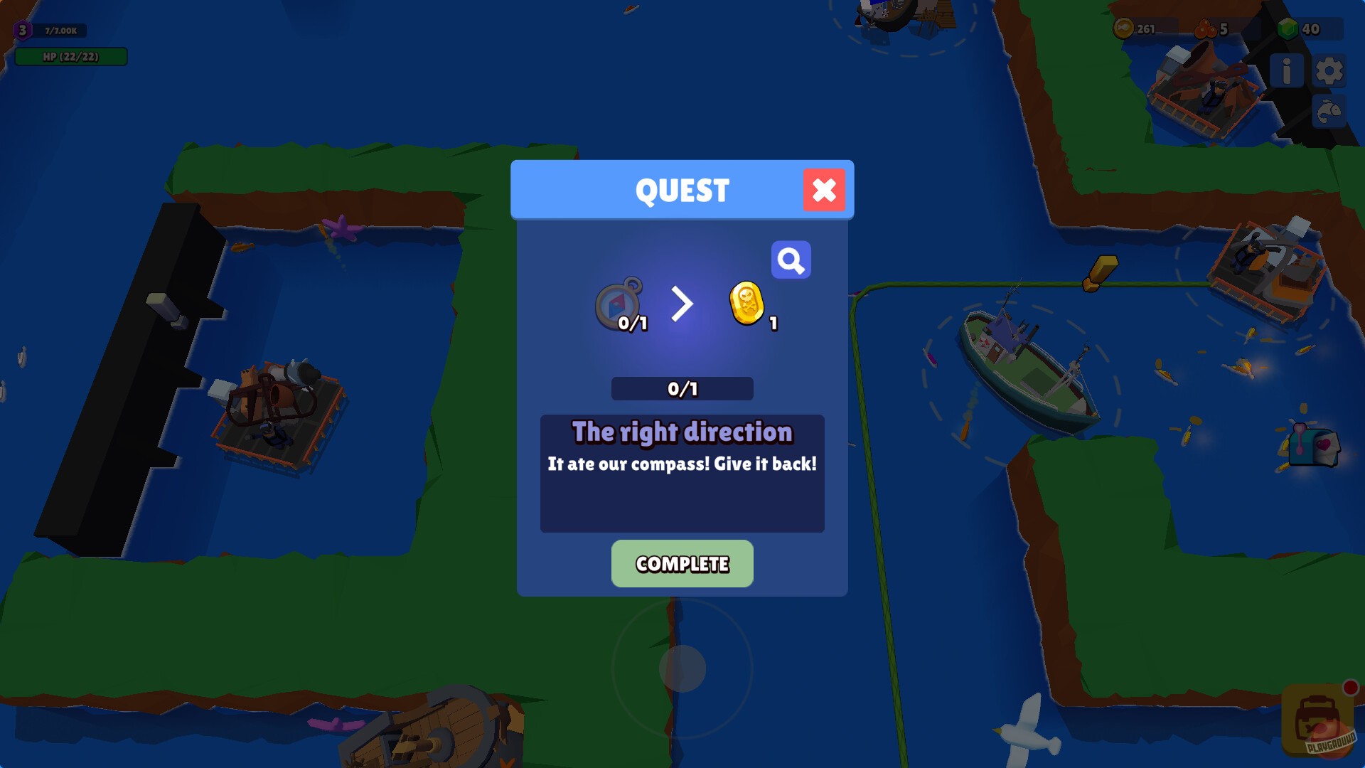 Скриншот из игры Fish Idle 2: Underwater Mystery - 4