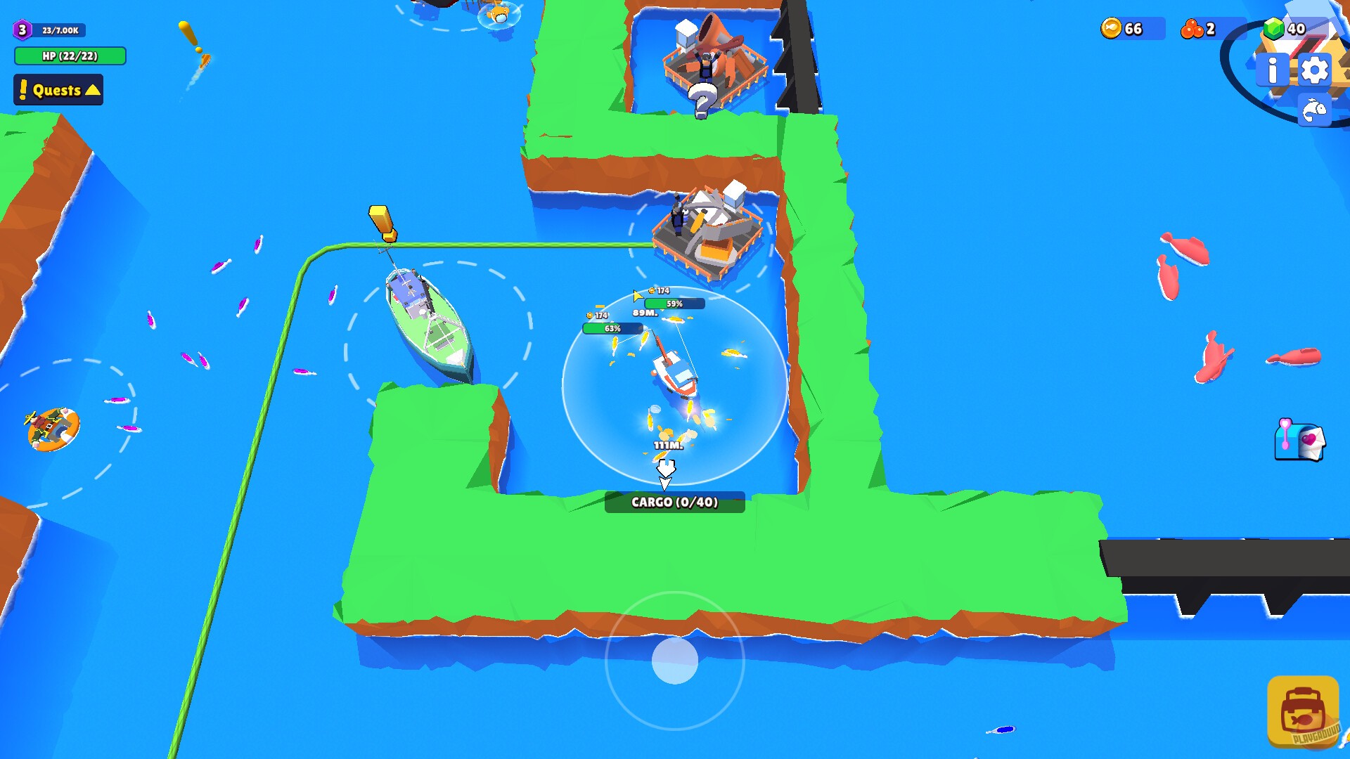 Скриншот из игры Fish Idle 2: Underwater Mystery - 2