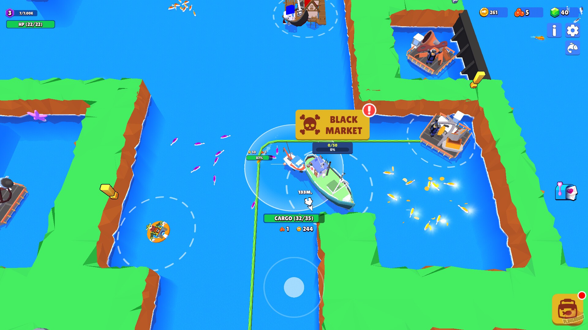 Скриншот из игры Fish Idle 2: Underwater Mystery - 9