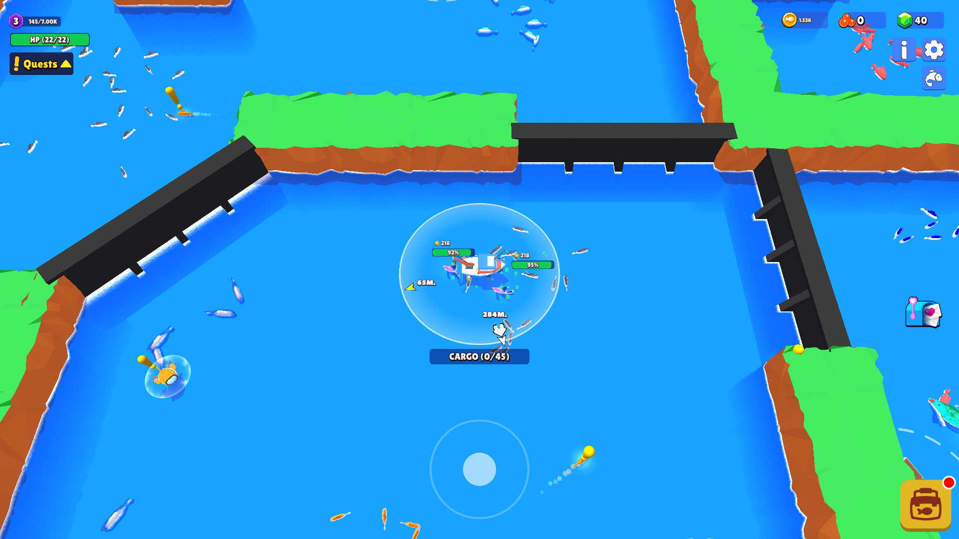 Скриншот из игры Fish Idle 2: Underwater Mystery - 3