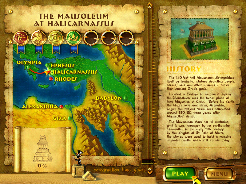Скриншот из игры 7 Wonders of the Ancient World - 13