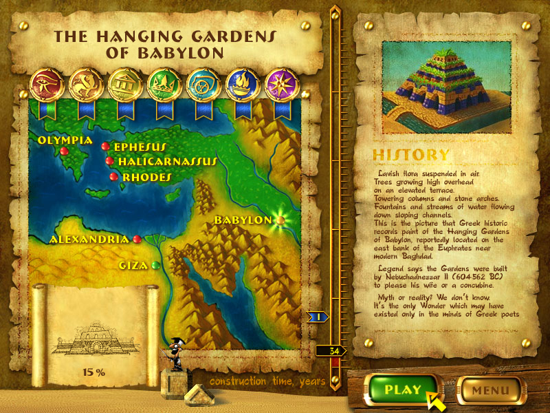 Скриншот из игры 7 Wonders of the Ancient World - 25
