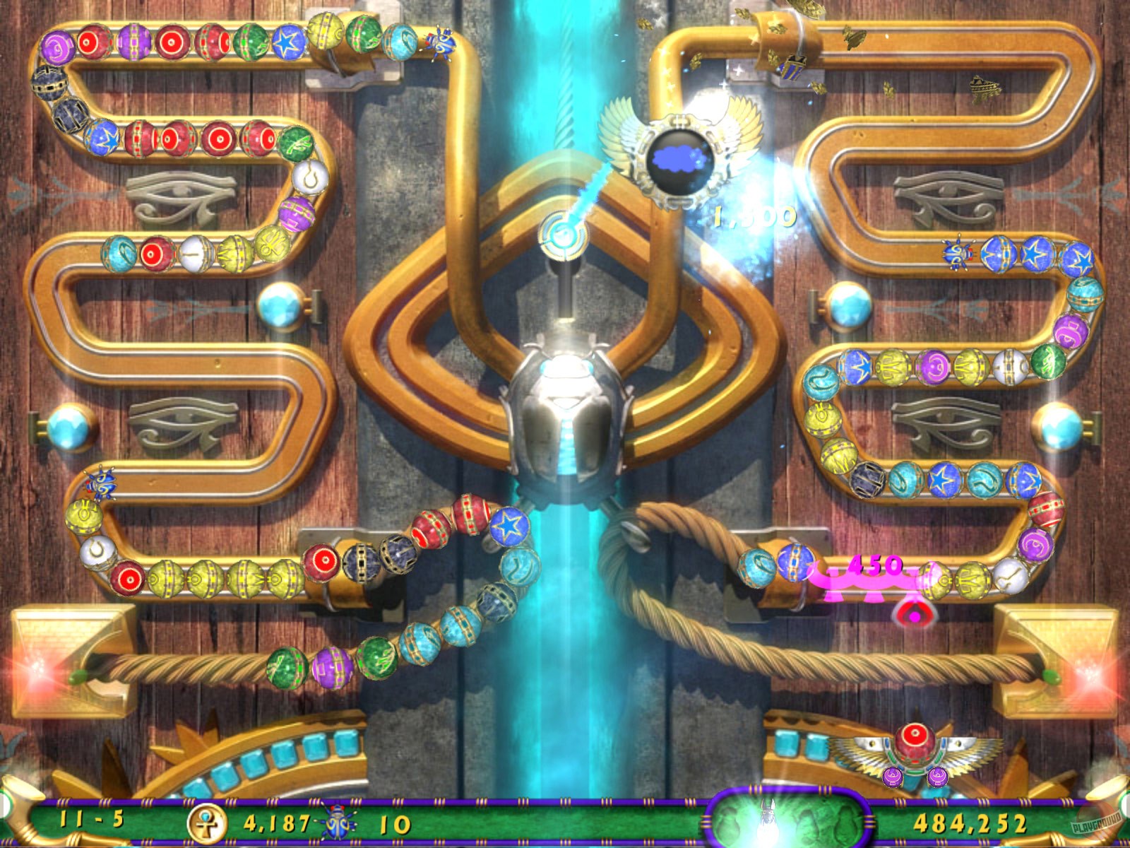 Скриншот из игры Luxor 3 - 43