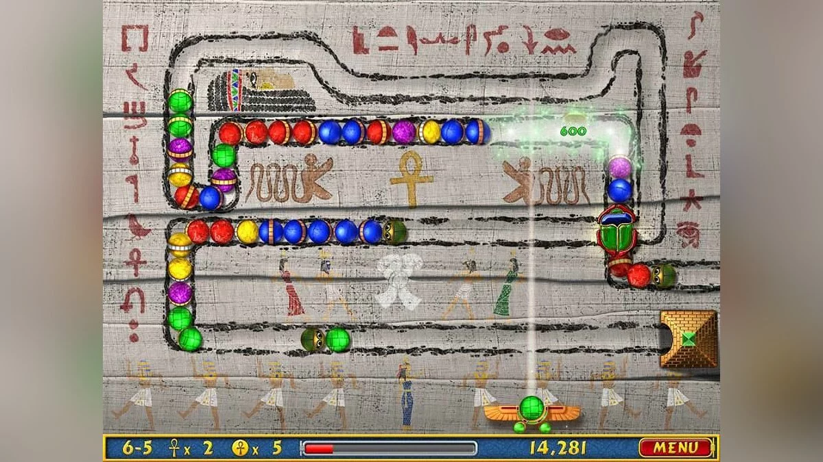 Скриншот из игры Luxor: Amun Rising - 17