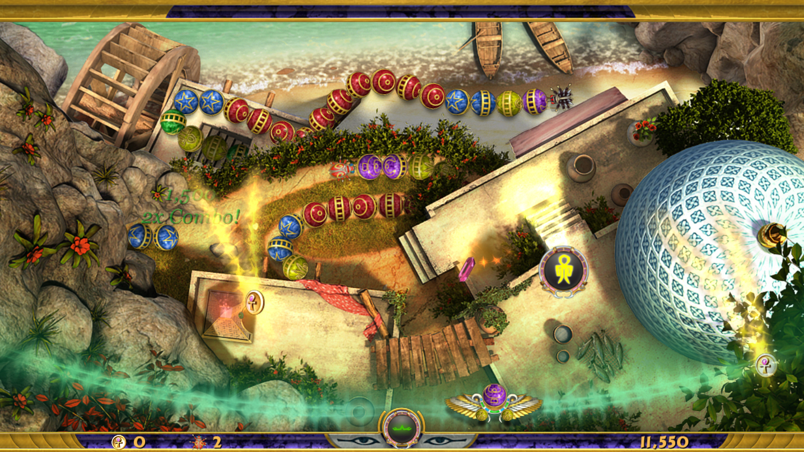 Скриншот из игры Luxor: Quest for the Afterlife - 18