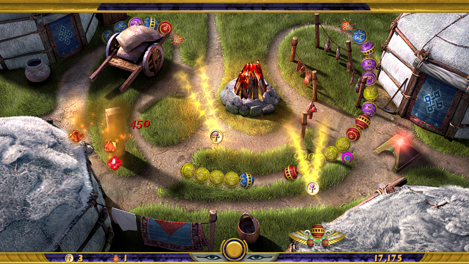 Скриншот из игры Luxor: Quest for the Afterlife - 32