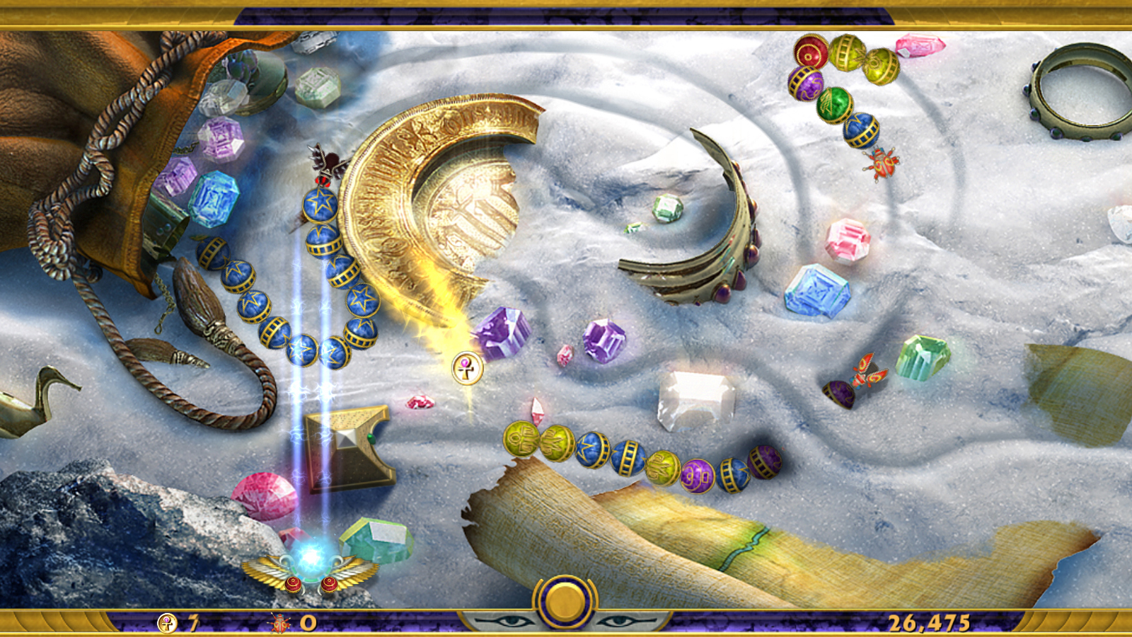Скриншот из игры Luxor: Quest for the Afterlife - 28