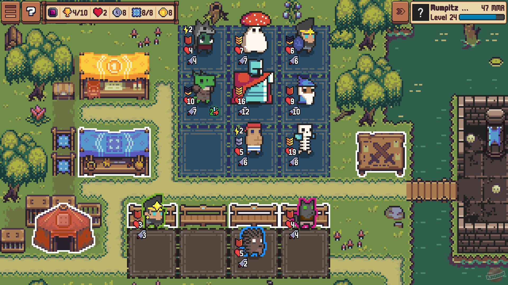 Скриншот из игры Tiny Auto Knights - 4