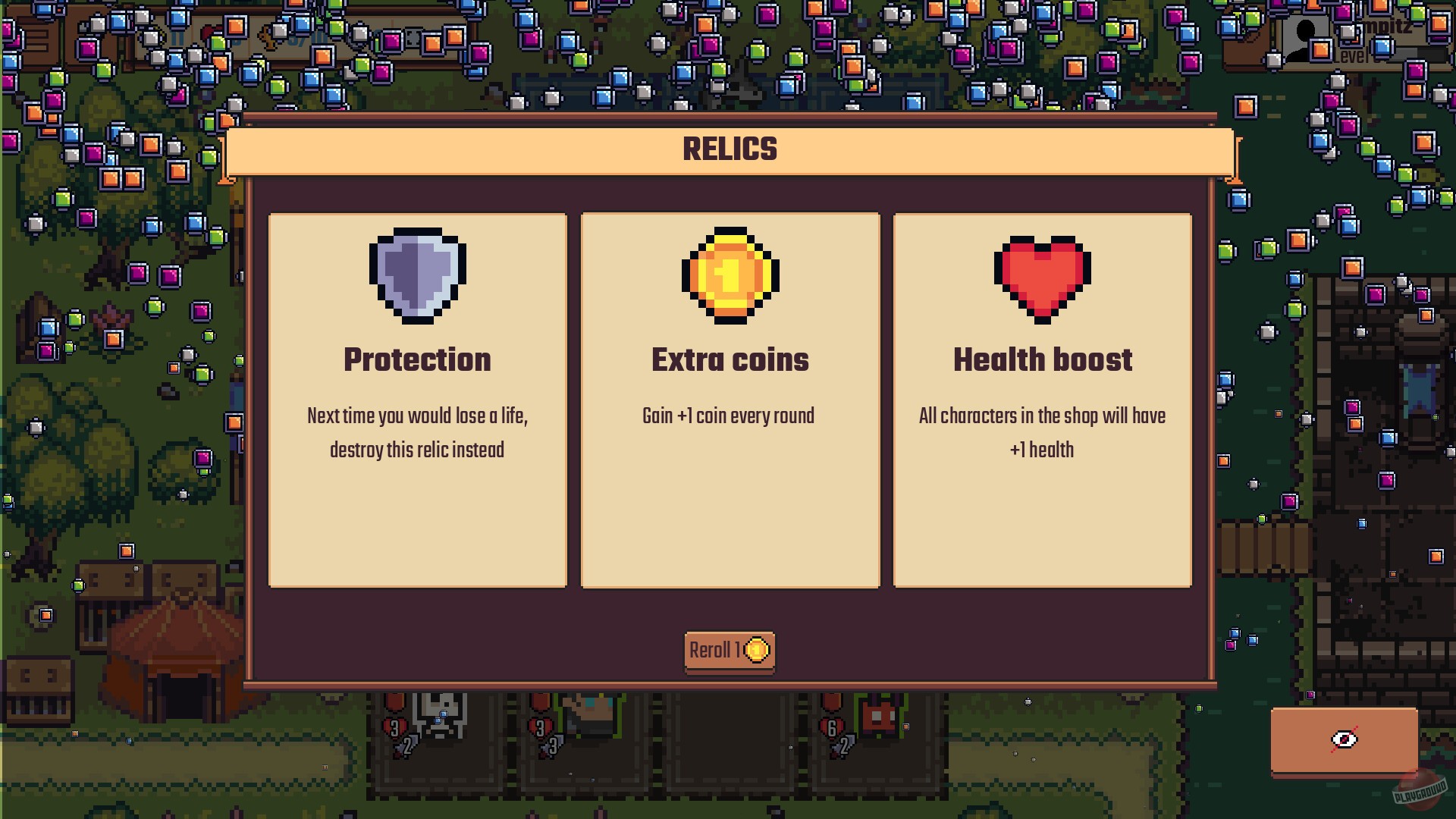 Скриншот из игры Tiny Auto Knights - 1