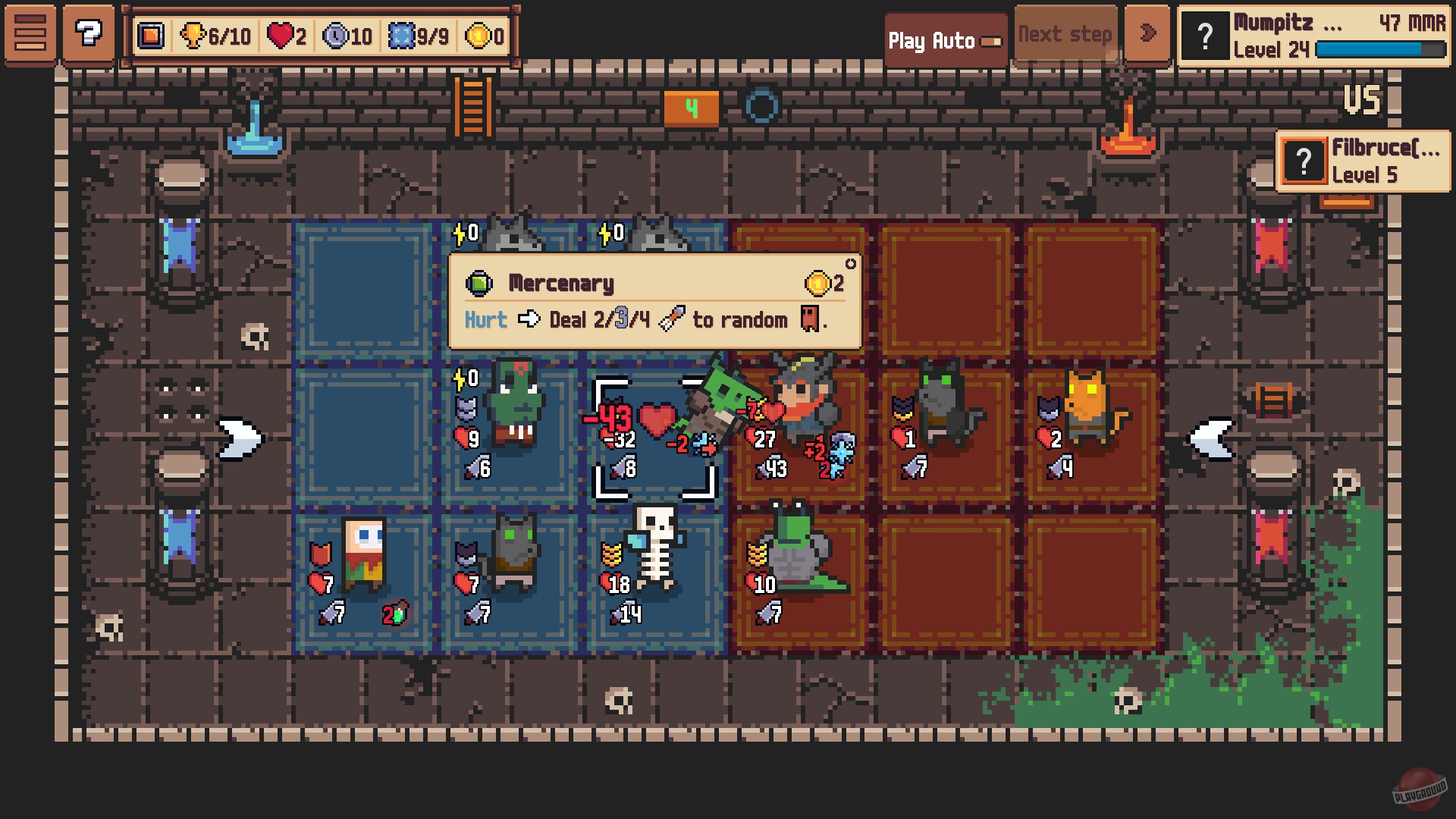 Скриншот из игры Tiny Auto Knights - 5