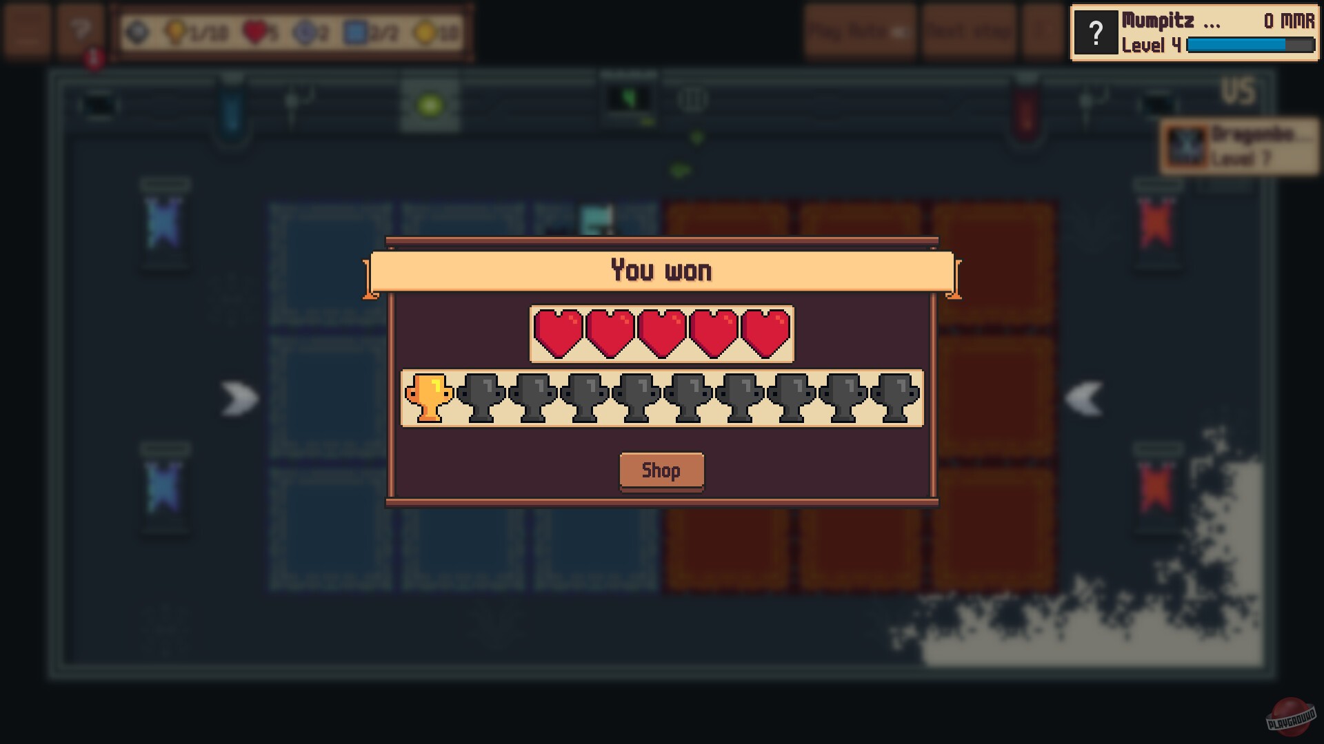 Скриншот из игры Tiny Auto Knights - 3