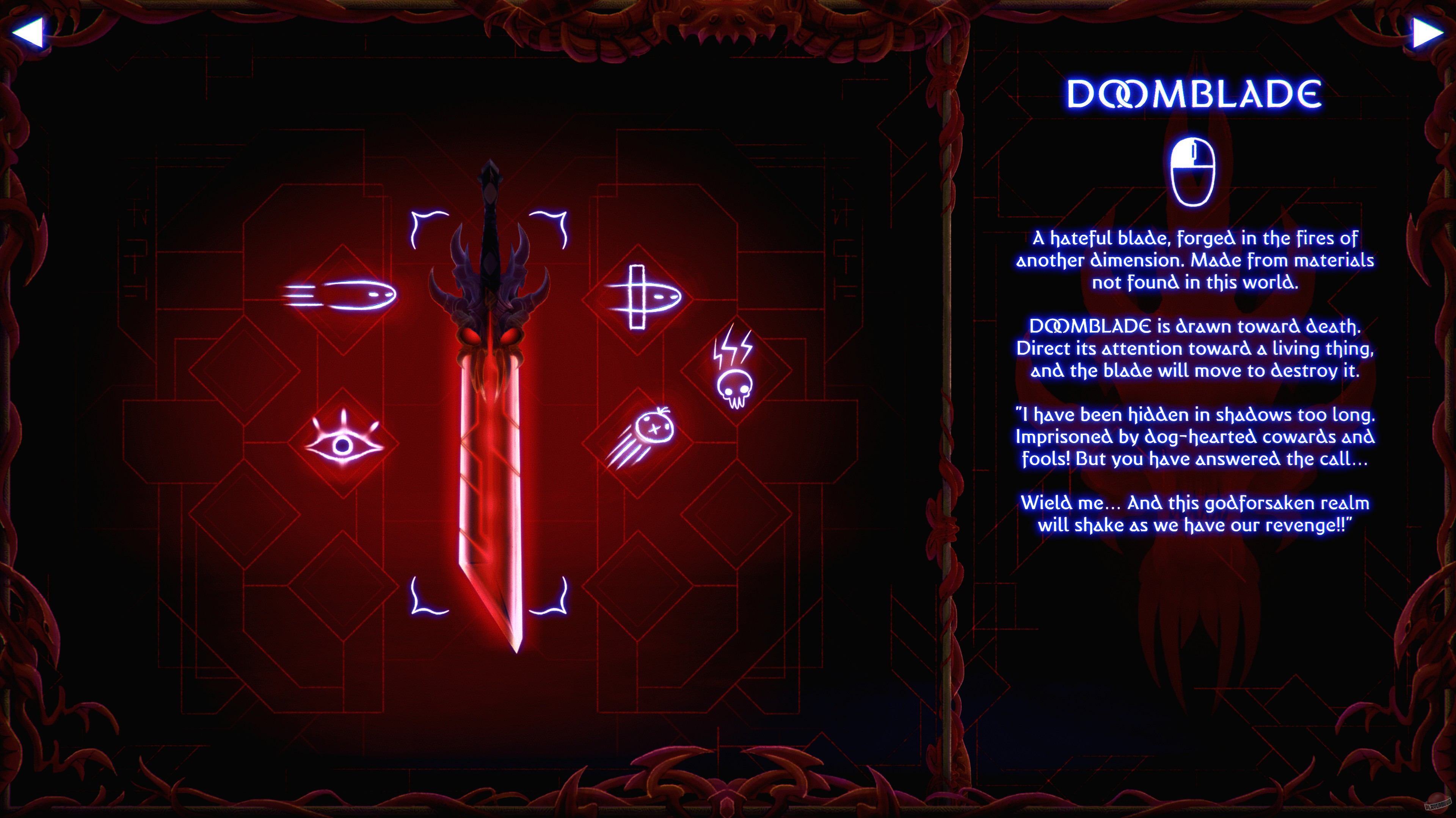 Скриншот из игры DOOMBLADE - 29