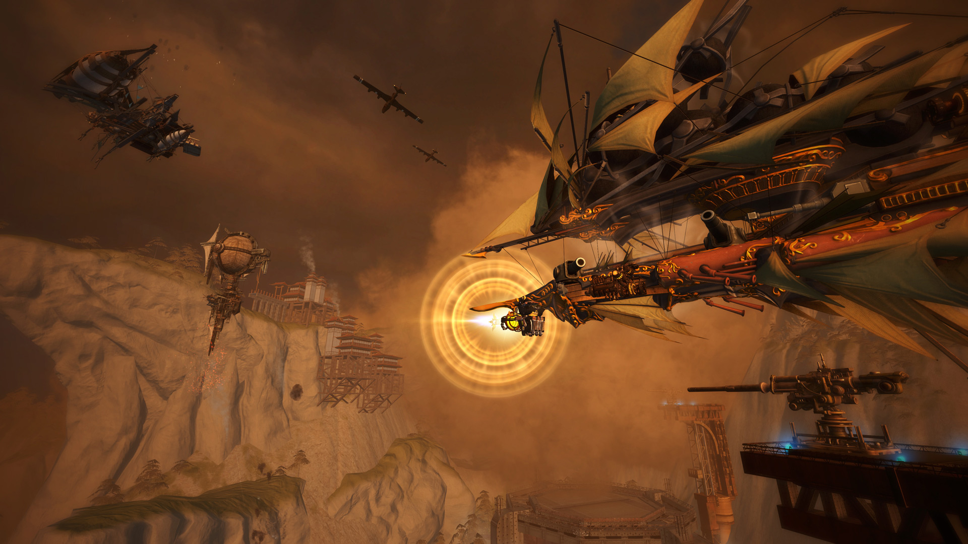 Скриншот из игры Guns of Icarus Alliance - 16