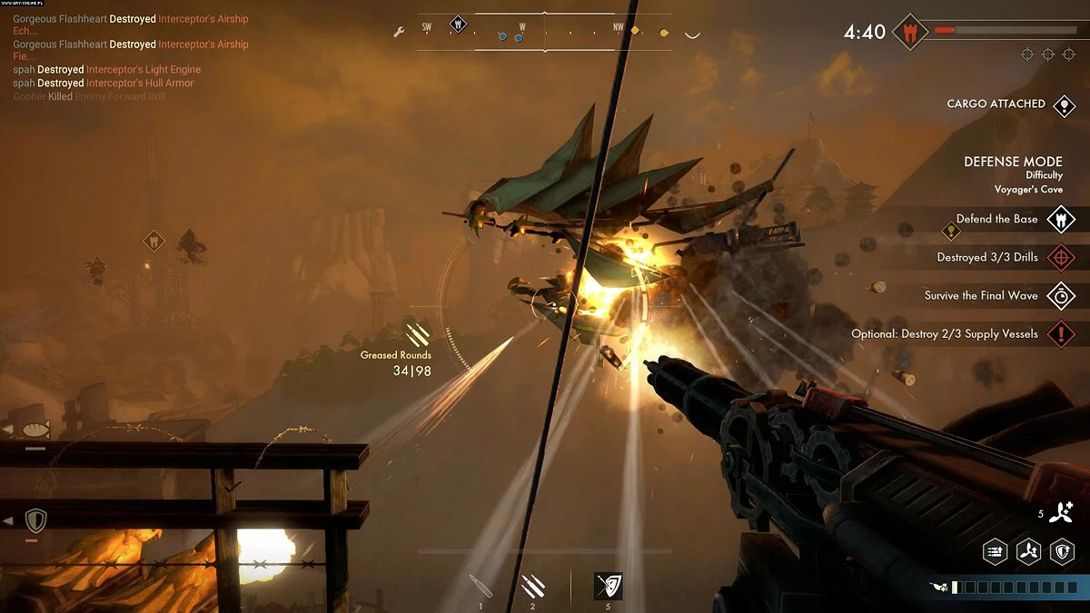 Скриншот из игры Guns of Icarus Alliance - 32