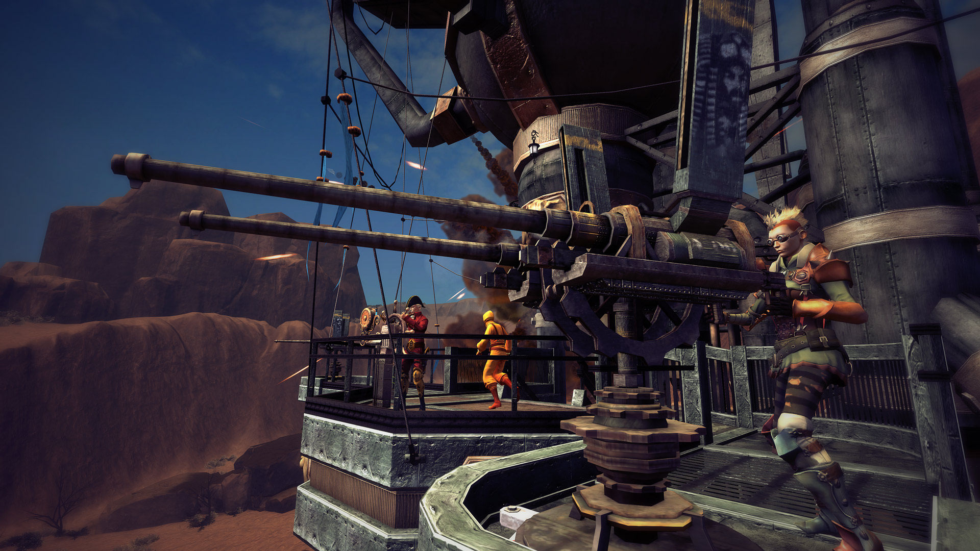 Скриншот из игры Guns of Icarus Alliance - 39