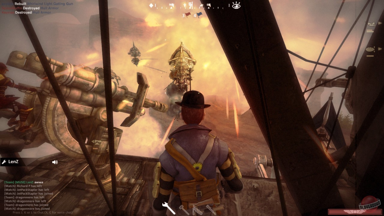 Скриншот из игры Guns of Icarus Alliance - 70