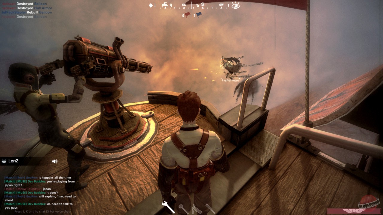Скриншот из игры Guns of Icarus Alliance - 24