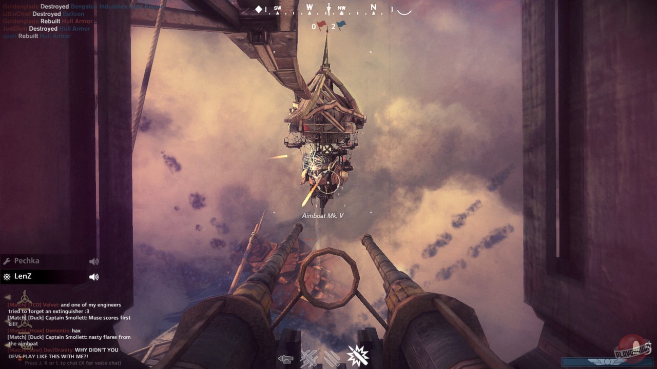 Скриншот из игры Guns of Icarus Alliance - 26