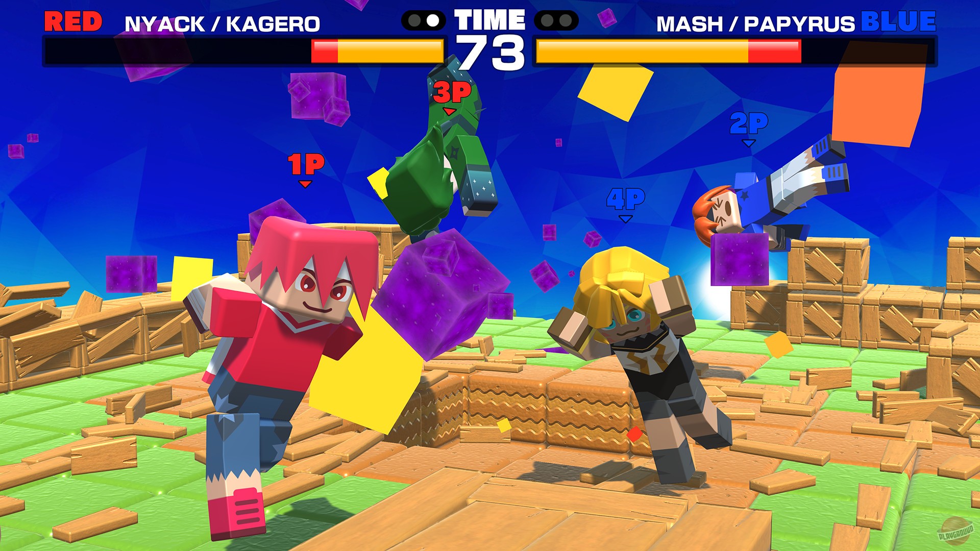 Скриншот из игры Goonya Fighter - 4