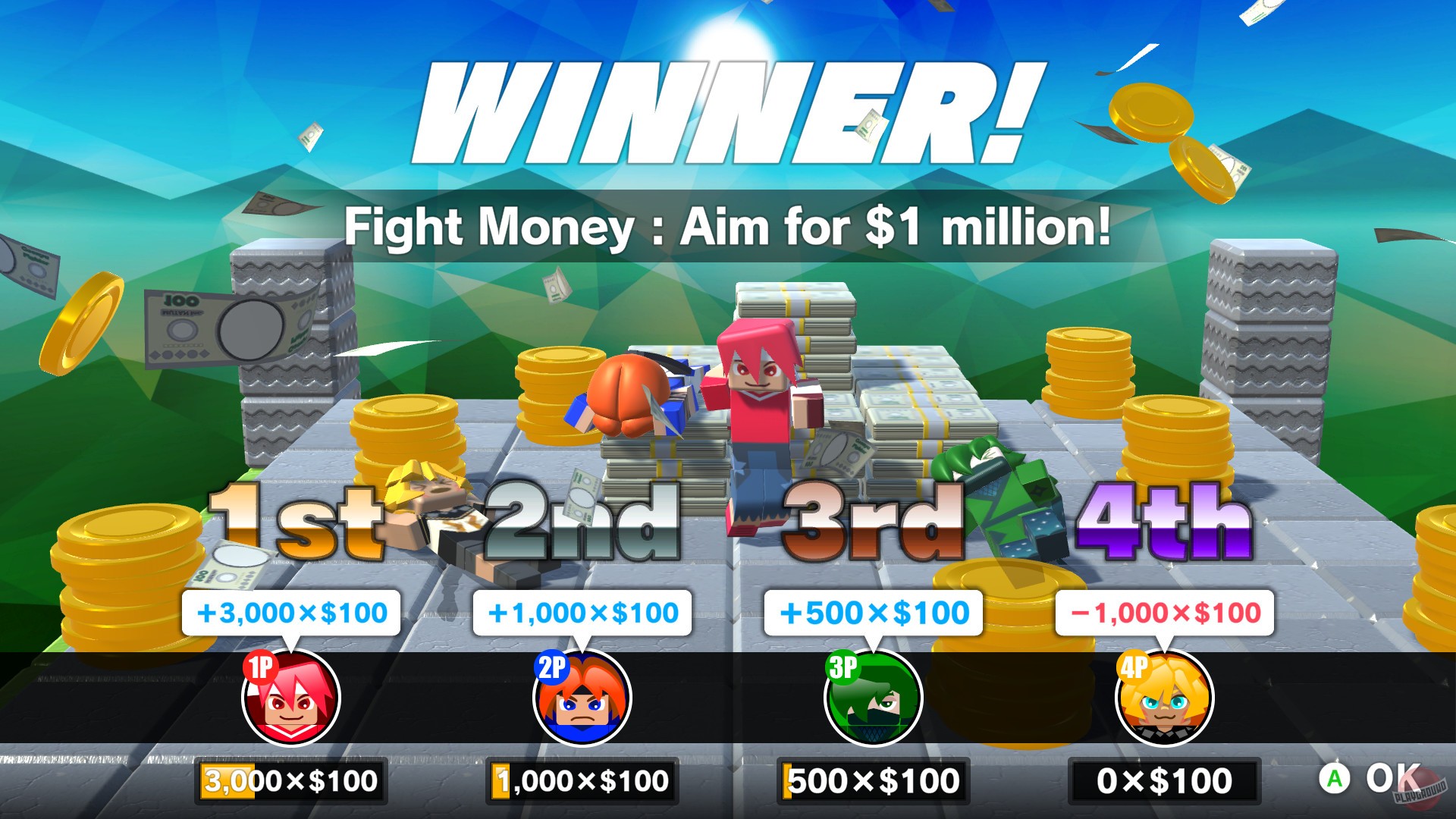 Скриншот из игры Goonya Fighter - 1