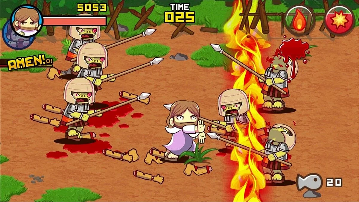 Скриншот из игры Fist of Jesus - 27