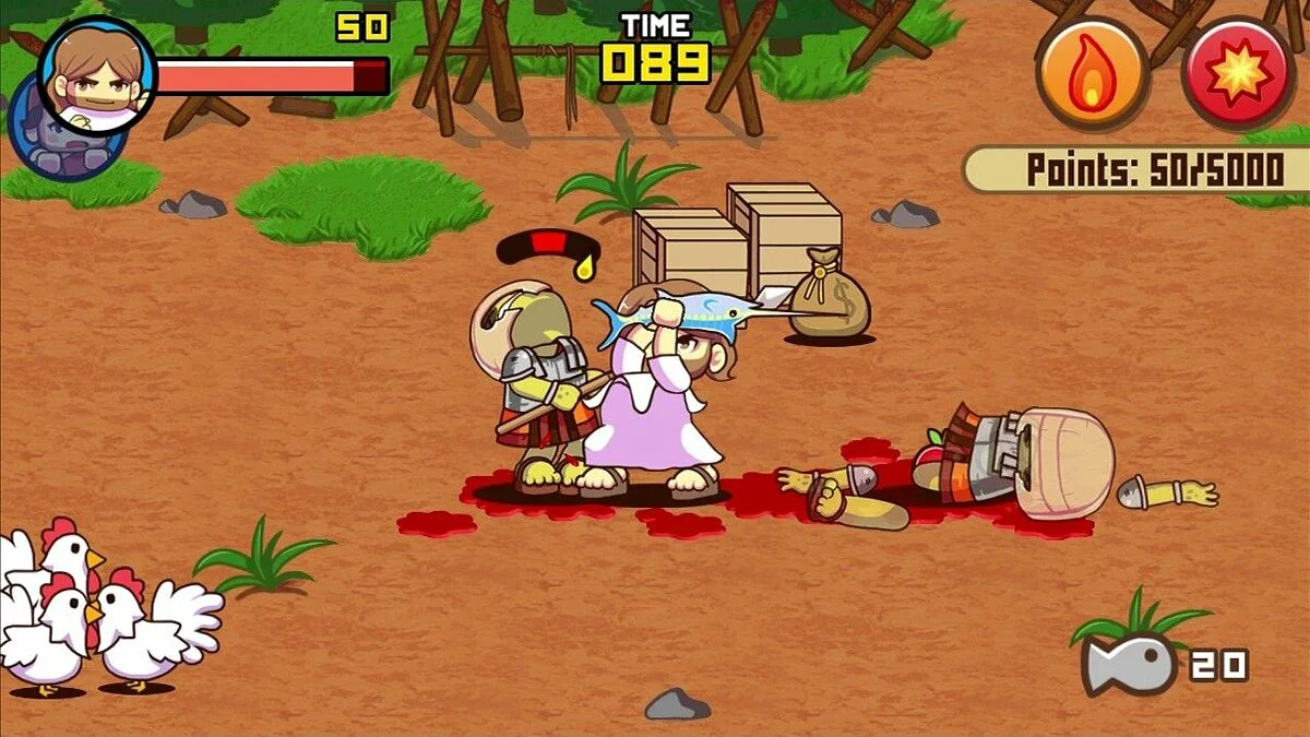 Скриншот из игры Fist of Jesus - 22