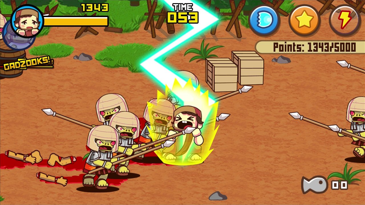 Скриншот из игры Fist of Jesus - 2