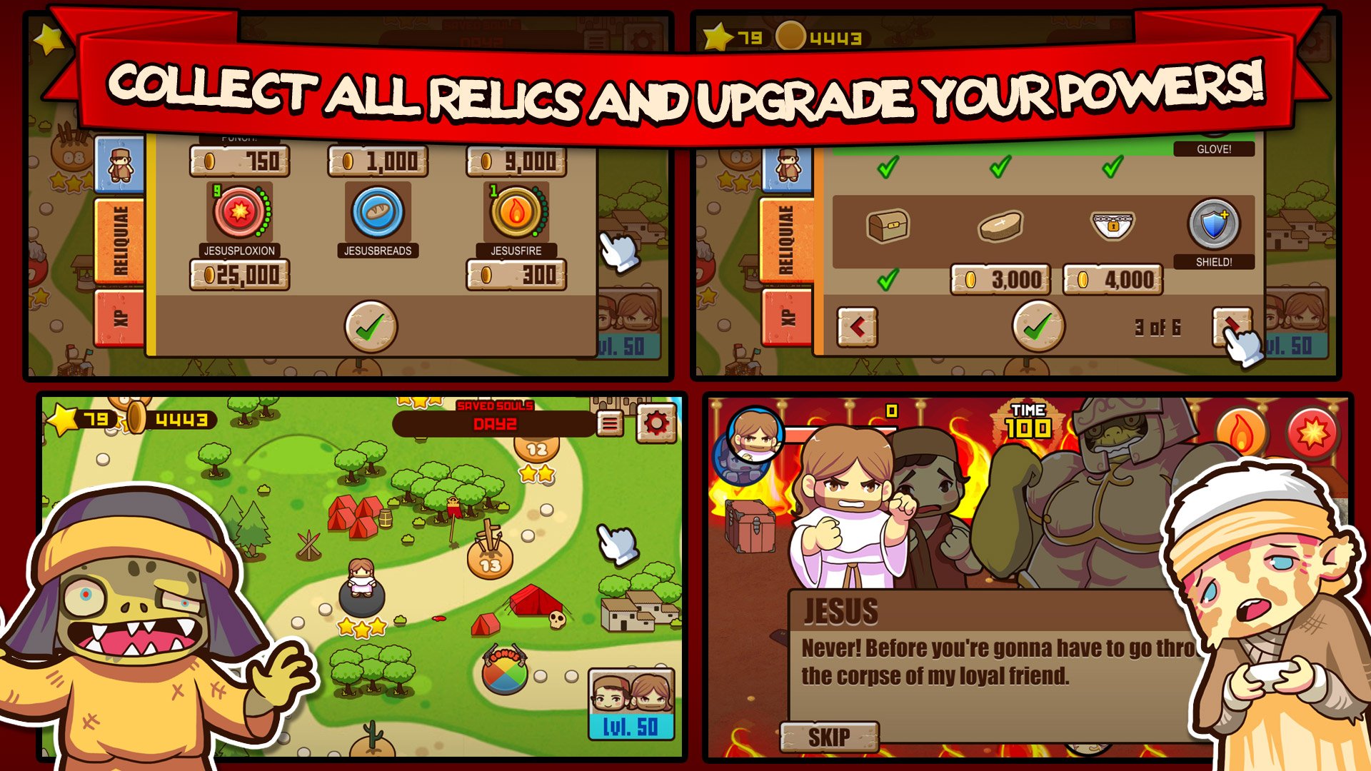 Скриншот из игры Fist of Jesus - 16