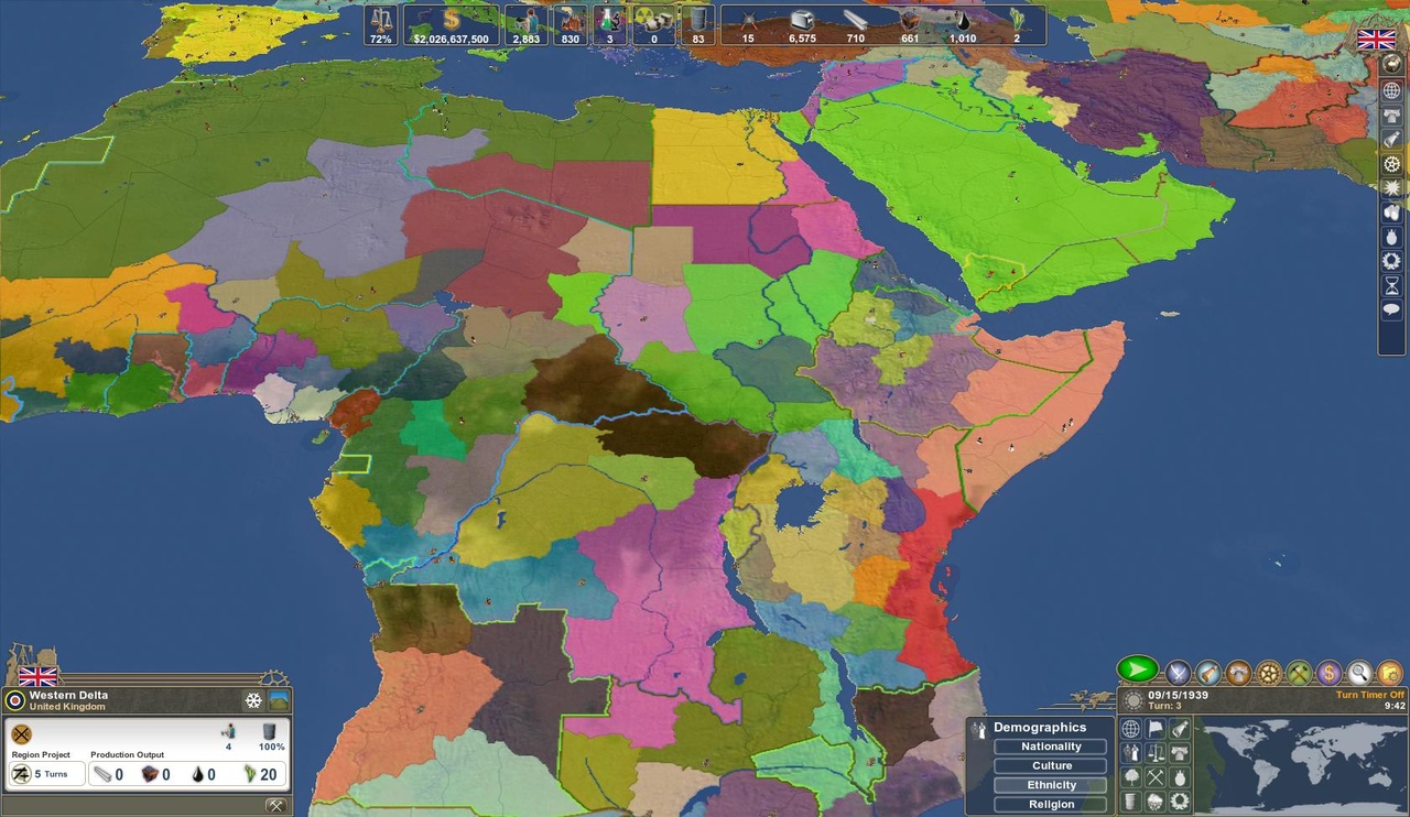 Скриншот из игры Making History 2: The War of the World - 90